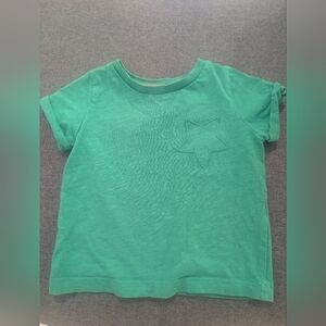 Mini Boden Green Star Pocket Tee